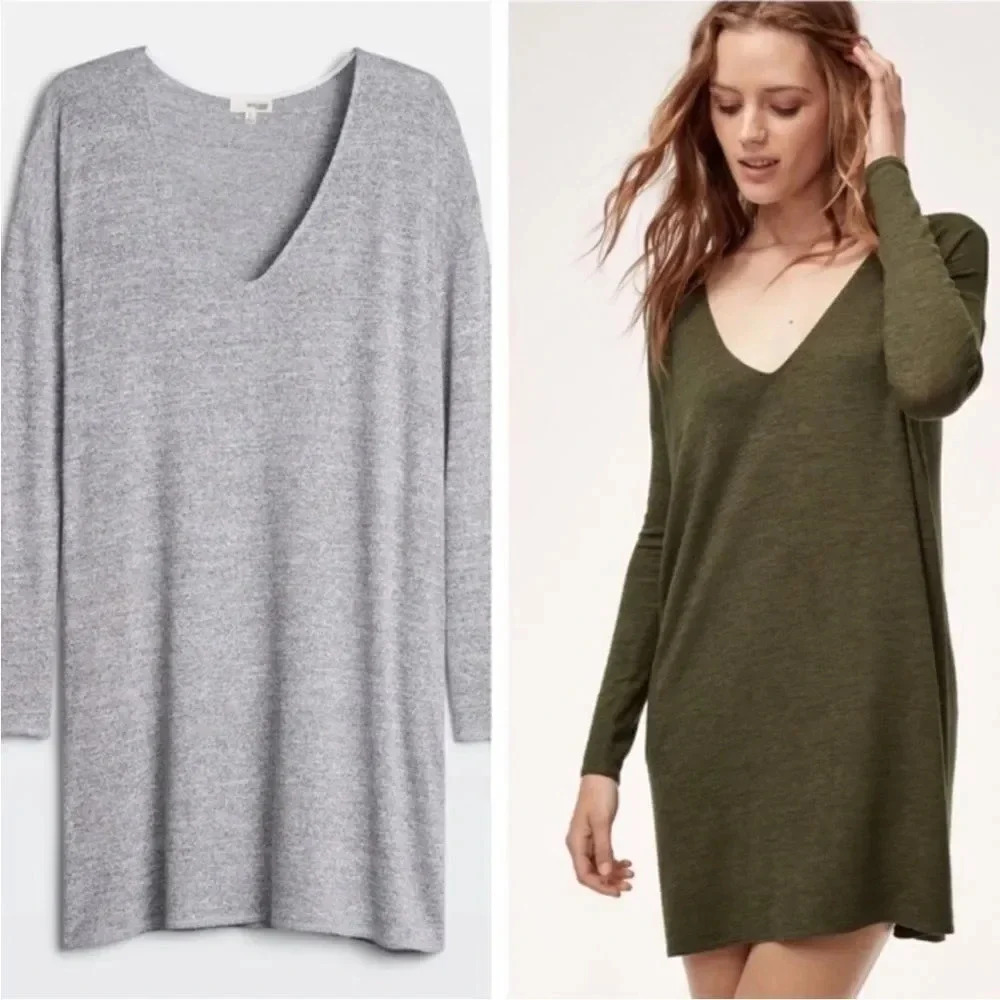 Aritzia Wilfred Free Gail Relaxed Dress size S